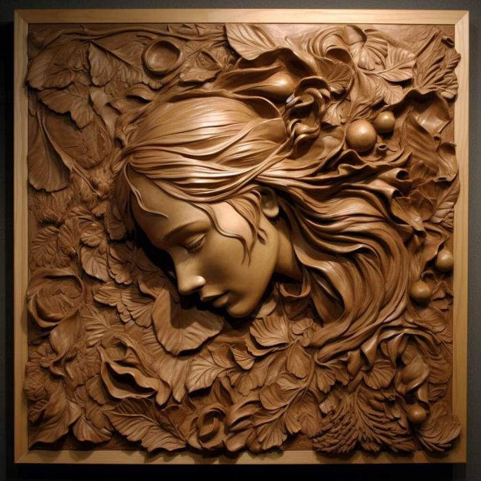 نموذج ثلاثي الأبعاد لآلة CNC 3D Art 